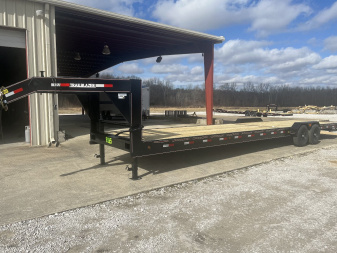 New 2025 Trailblazer 84X36 GOOSENECK 2 CAR HAULER 14K
