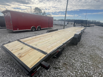 New 2025 Trailblazer 84X36 GOOSENECK 2 CAR HAULER 14K