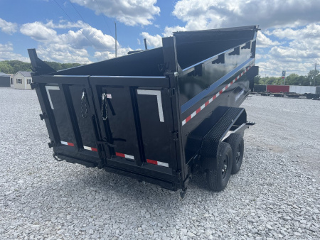 New 2025 Sure-Trac 82X14 DUMP TRAILER 14K WITH 4 FOOT WALLS
