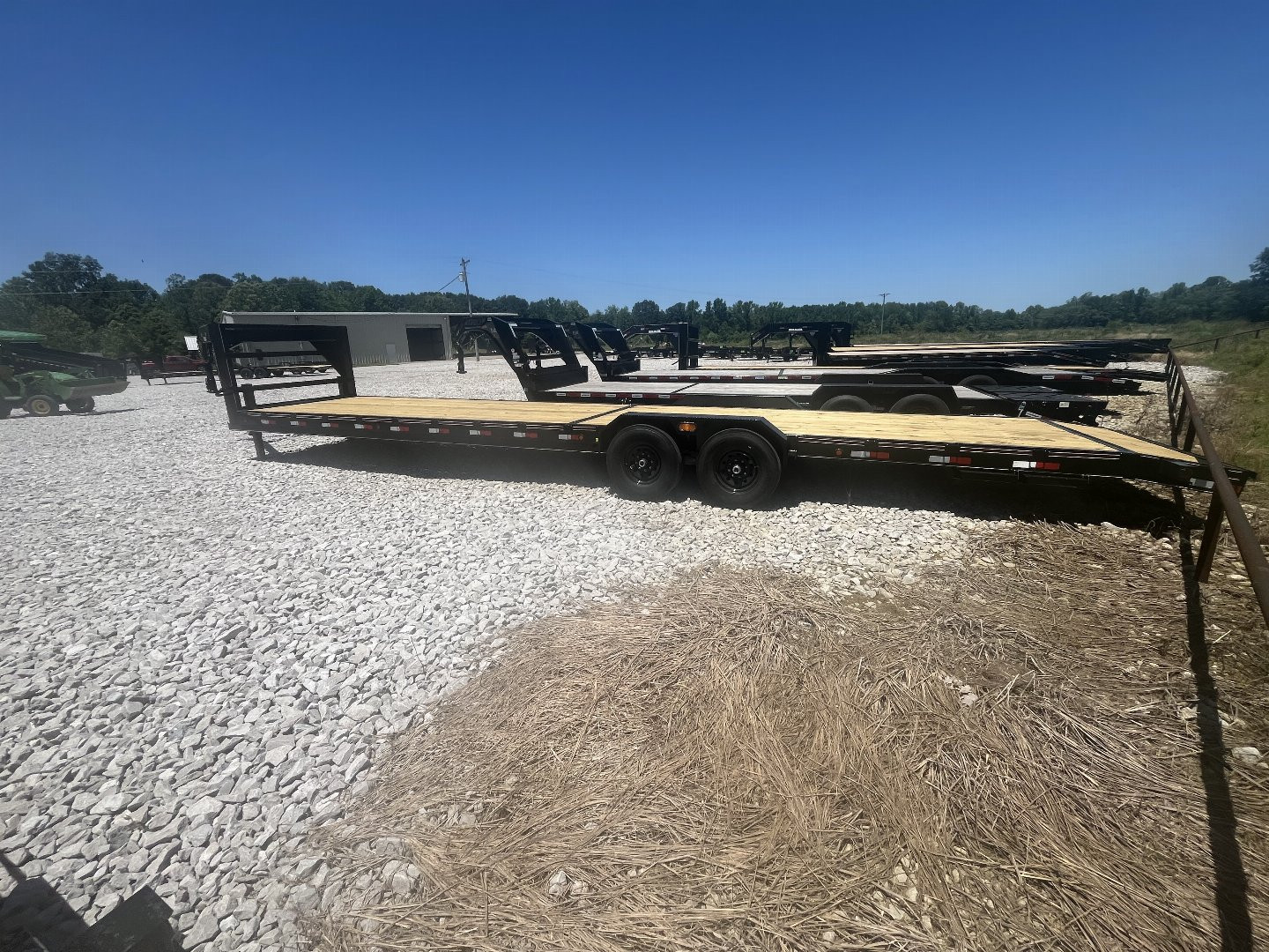 New 2025 Trailblazer 7X36 GOOSENECK 2 CAR HAULER 16K GVWR