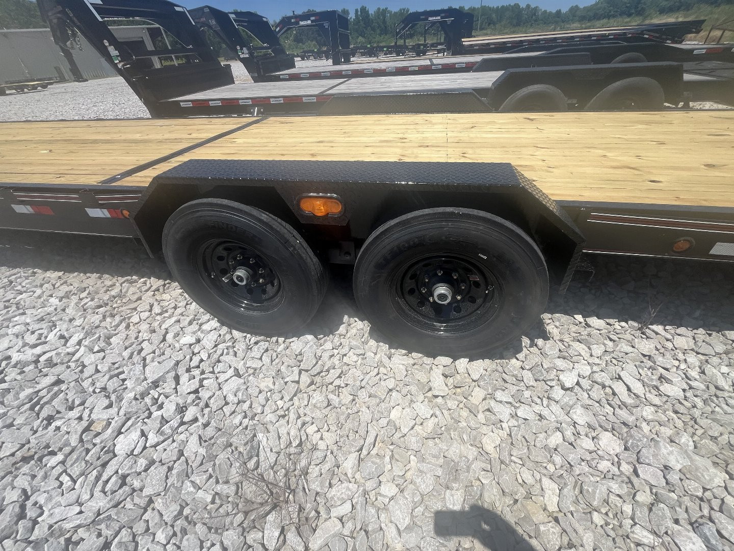 New 2025 Trailblazer 7X36 GOOSENECK 2 CAR HAULER 16K GVWR