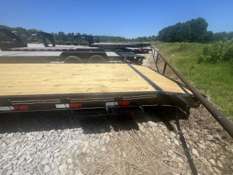 New 2025 Trailblazer 7X36 GOOSENECK 2 CAR HAULER 16K GVWR