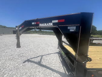 New 2025 Trailblazer 7X36 GOOSENECK 2 CAR HAULER 16K GVWR