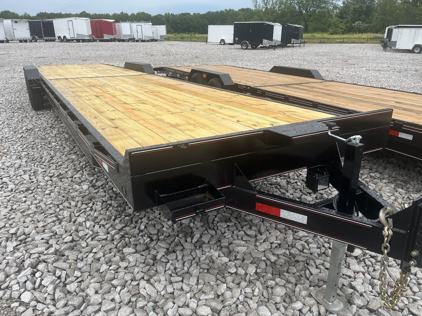 New 2025 Trailblazer 7X36 FOOT 2 CAR HAULER W/REMOVABLE FENDERS