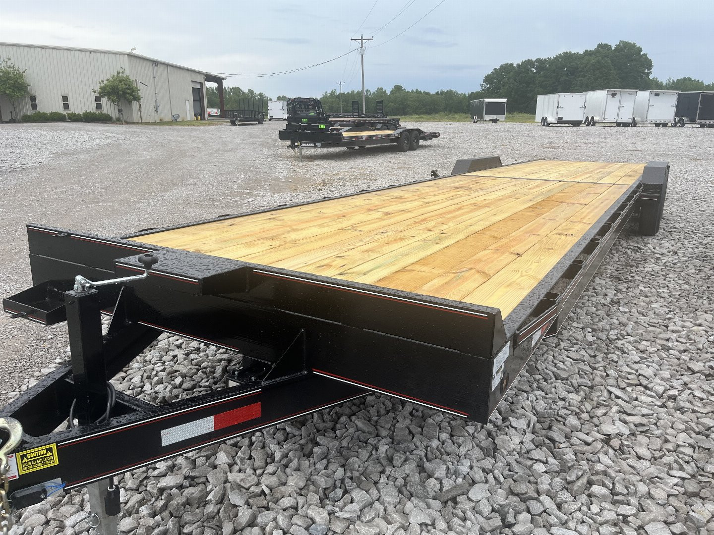 New 2025 Trailblazer 7X36 FOOT 2 CAR HAULER W/REMOVABLE FENDERS