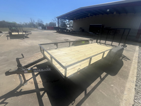 New 2025 Trailblazer 6 1/2 X 16 ECONO UTILITY W BRAKES AND GATE