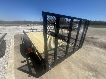 New 2025 Trailblazer 6 1/2 X 16 ECONO UTILITY W BRAKES AND GATE