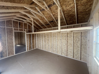 New 2025 ProBuilt 12X32 SHOP/STORAGE SPLIT SHED