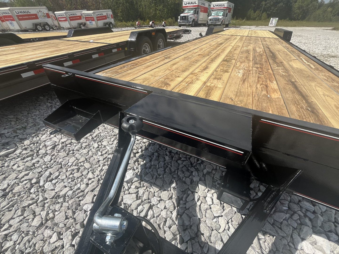 New 2025 Trailblazer 82X36 TRIPLE AXLE 2 CAR HAULER 21K