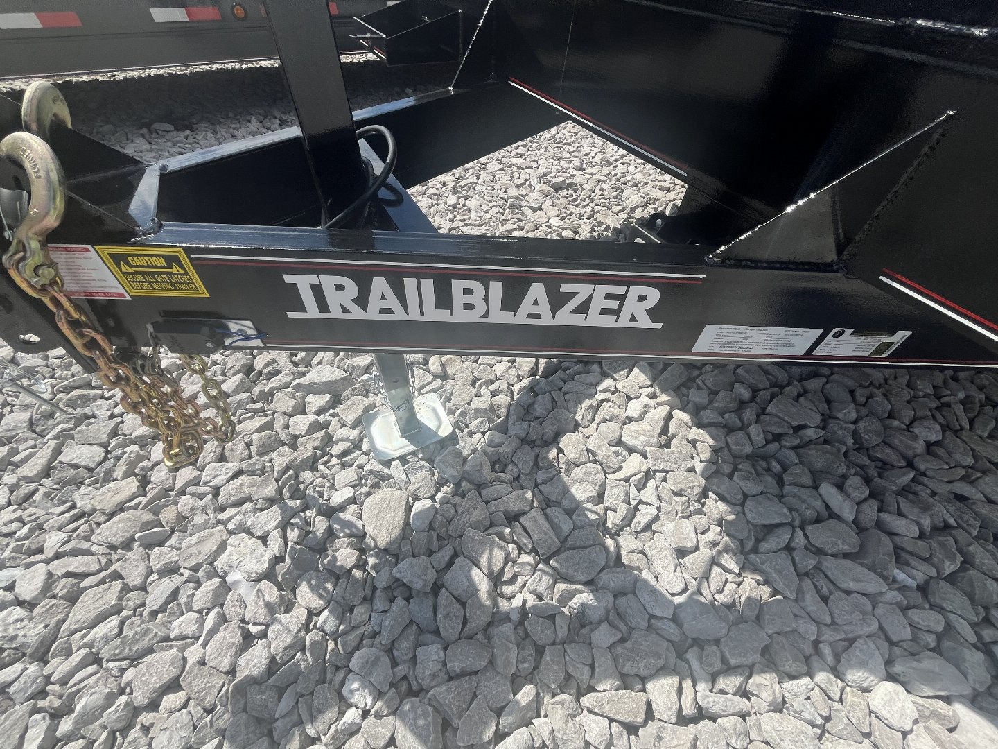 New 2025 Trailblazer 82X36 TRIPLE AXLE 2 CAR HAULER 21K