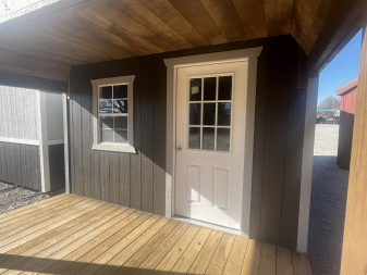 New 2025 ProBuilt 12x24 BARN STYLE CABIN WITH 4 FOOT PORCH