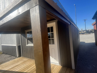 New 2025 ProBuilt 12x24 BARN STYLE CABIN WITH 4 FOOT PORCH