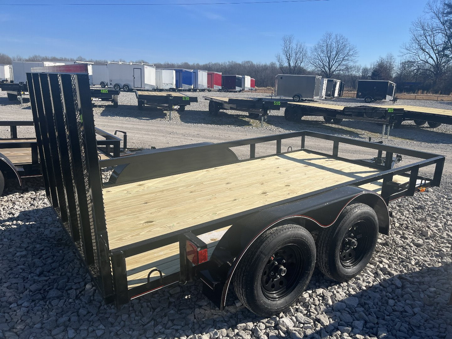 New 2025 Trailblazer 6 1/2X12 TDM UTILITY TRAILER