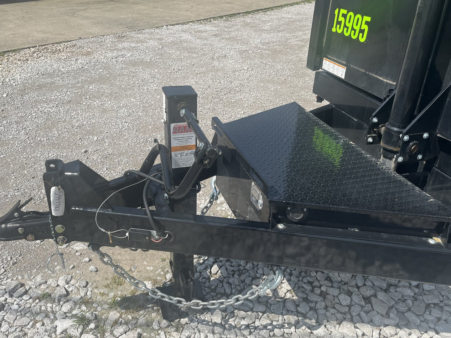 New 2025 Sure-Trac 82X16X4 DUMP TRAILER 14K W/4' WALLS