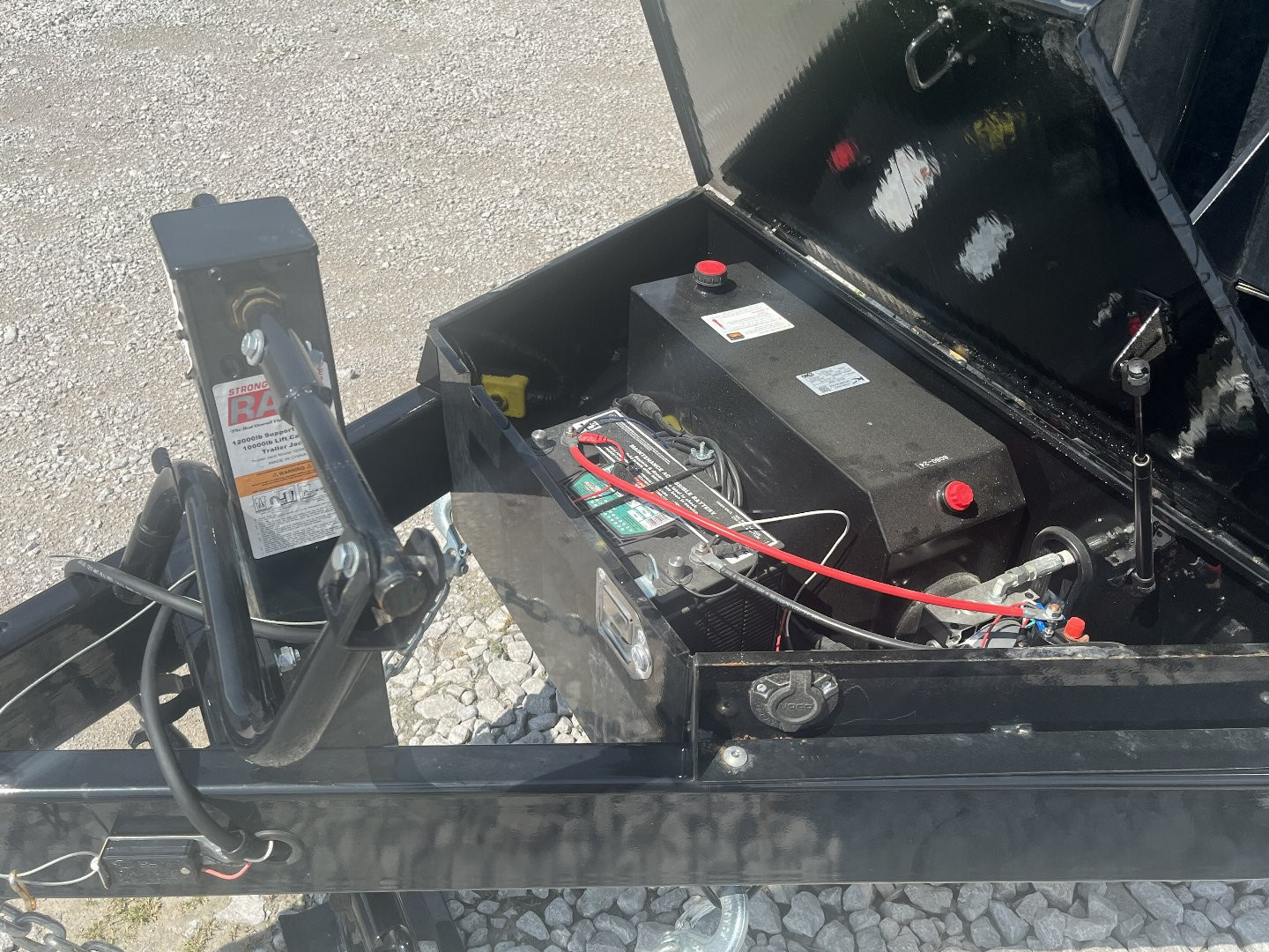 New 2025 Sure-Trac 82X16X4 DUMP TRAILER 14K W/4' WALLS