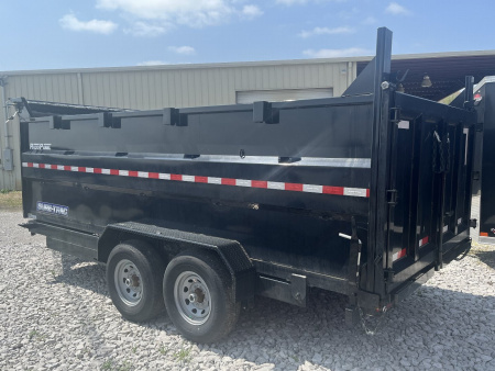New 2025 Sure-Trac 82X16X4 DUMP TRAILER 14K W/4' WALLS