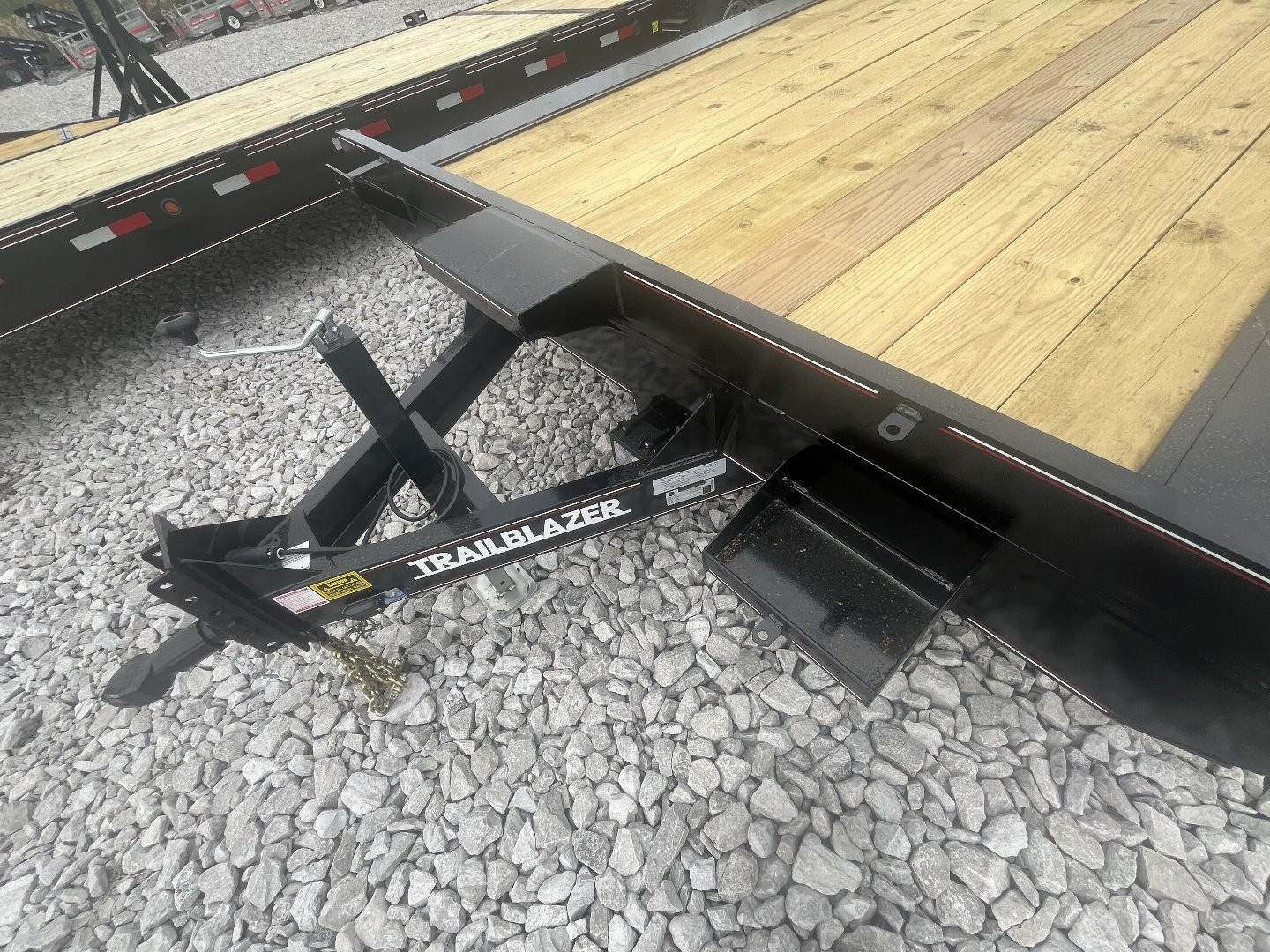 New 2025 Trailblazer 102X26 EQUIPMENT TRAILER W/DRIVE OVER FENDERS