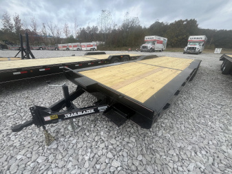 New 2025 Trailblazer 102X26 EQUIPMENT TRAILER W/DRIVE OVER FENDERS