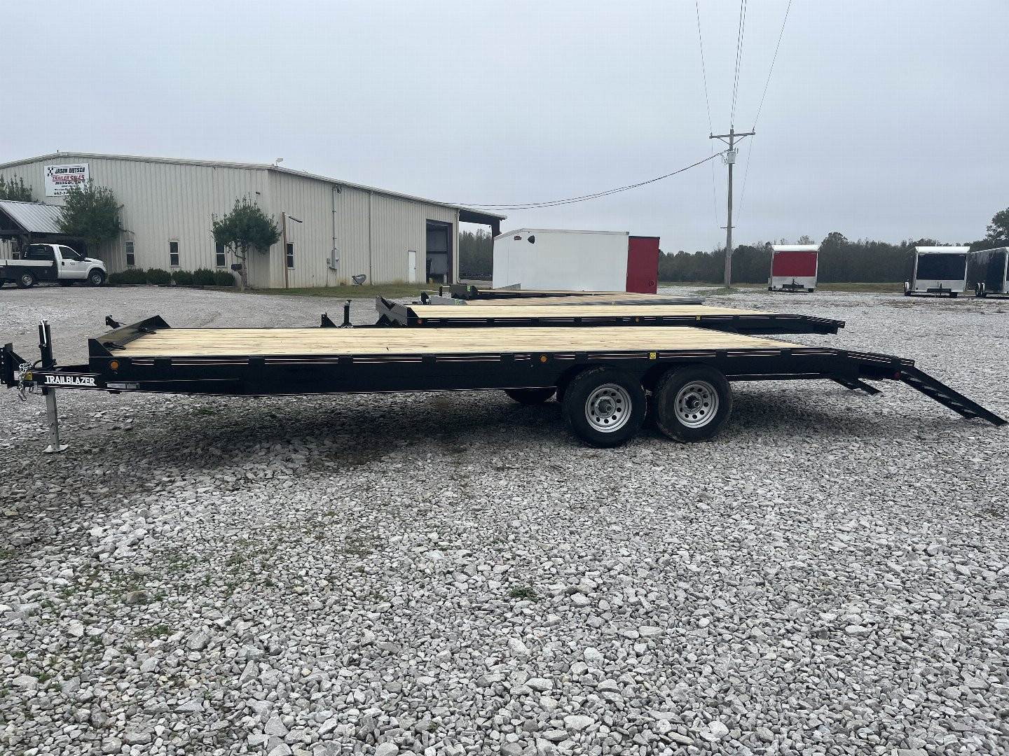 New 2025 Trailblazer 102X22 DECKOVER 10K Equipment Trailer