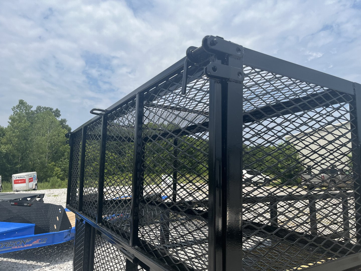 New 2025 Trailblazer 6 1/2X16 MESH SIDE LANDSCAPE W/BOX Utility Trailer