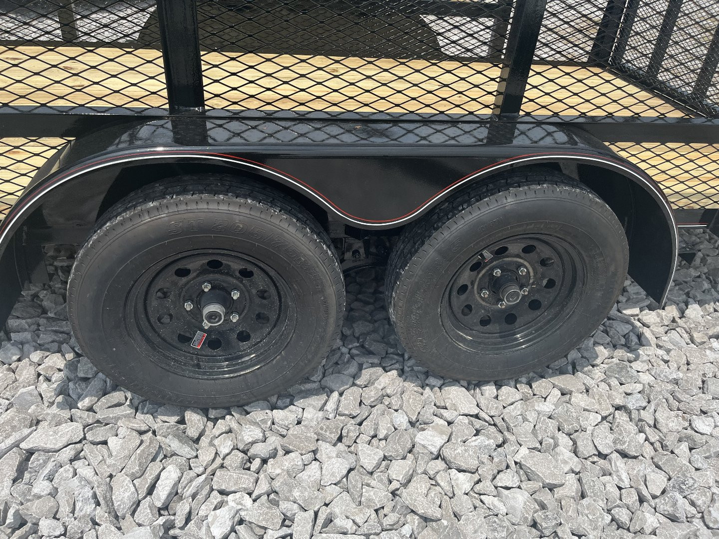 New 2025 Trailblazer 6 1/2X16 MESH SIDE LANDSCAPE W/BOX Utility Trailer
