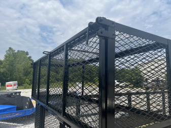 New 2025 Trailblazer 6 1/2X16 MESH SIDE LANDSCAPE W/BOX Utility Trailer