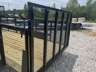 New 2025 Trailblazer 6 1/2X16 MESH SIDE LANDSCAPE W/BOX Utility Trailer