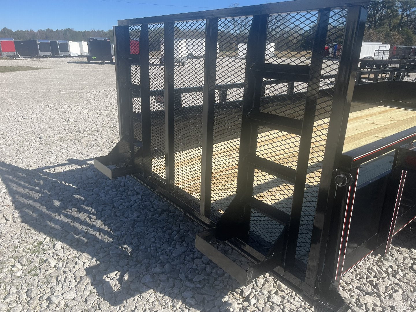 New 2025 Trailblazer 82X18 SOLID SIDE LANDSCAPE 10K Utility Trailer