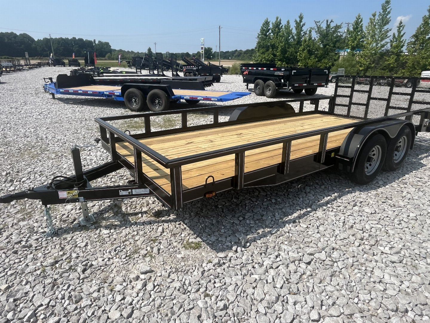 New 2025 Trailblazer 82X18 UTILITY TRAILER 10K