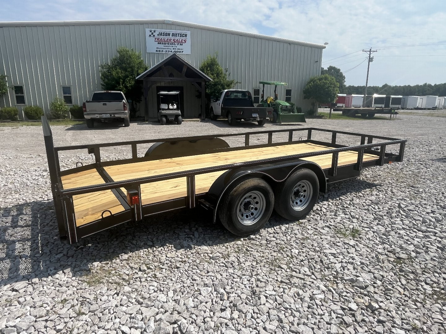New 2025 Trailblazer 82X18 UTILITY TRAILER 10K