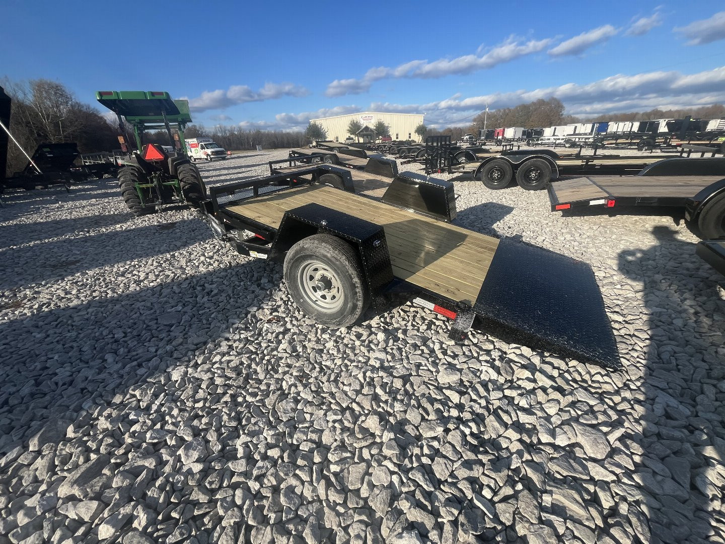 New 2025 Sure-Trac 5X10 SINGLE AXLE TILT TRAILER 6K