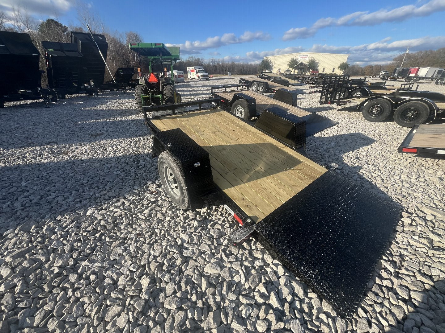 New 2025 Sure-Trac 5X10 SINGLE AXLE TILT TRAILER 6K