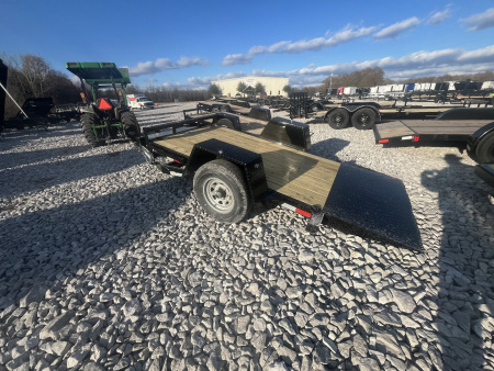 New 2025 Sure-Trac 5X10 SINGLE AXLE TILT TRAILER 6K