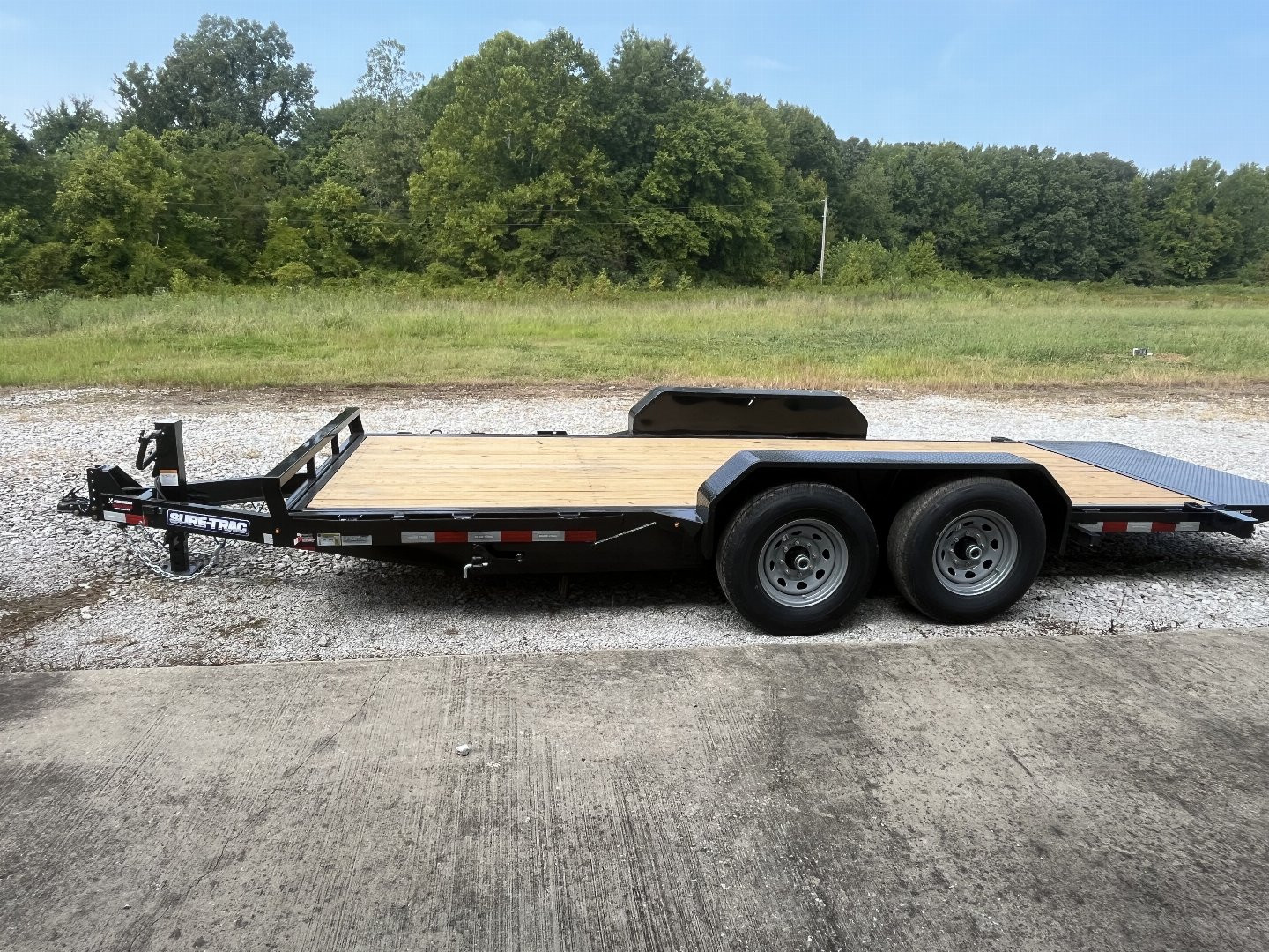 New 2025 Sure-Trac 82X18 TILT TRAILER 14K