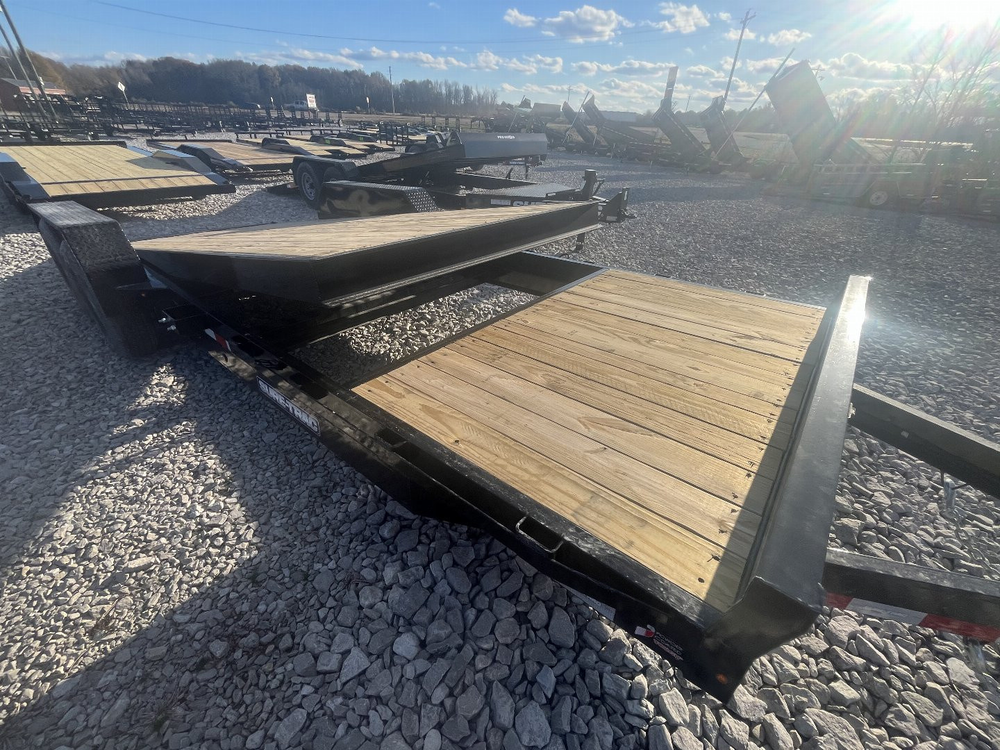 New 2025 Sure-Trac 2"X22 (18+4) TILT TRAILER 14K