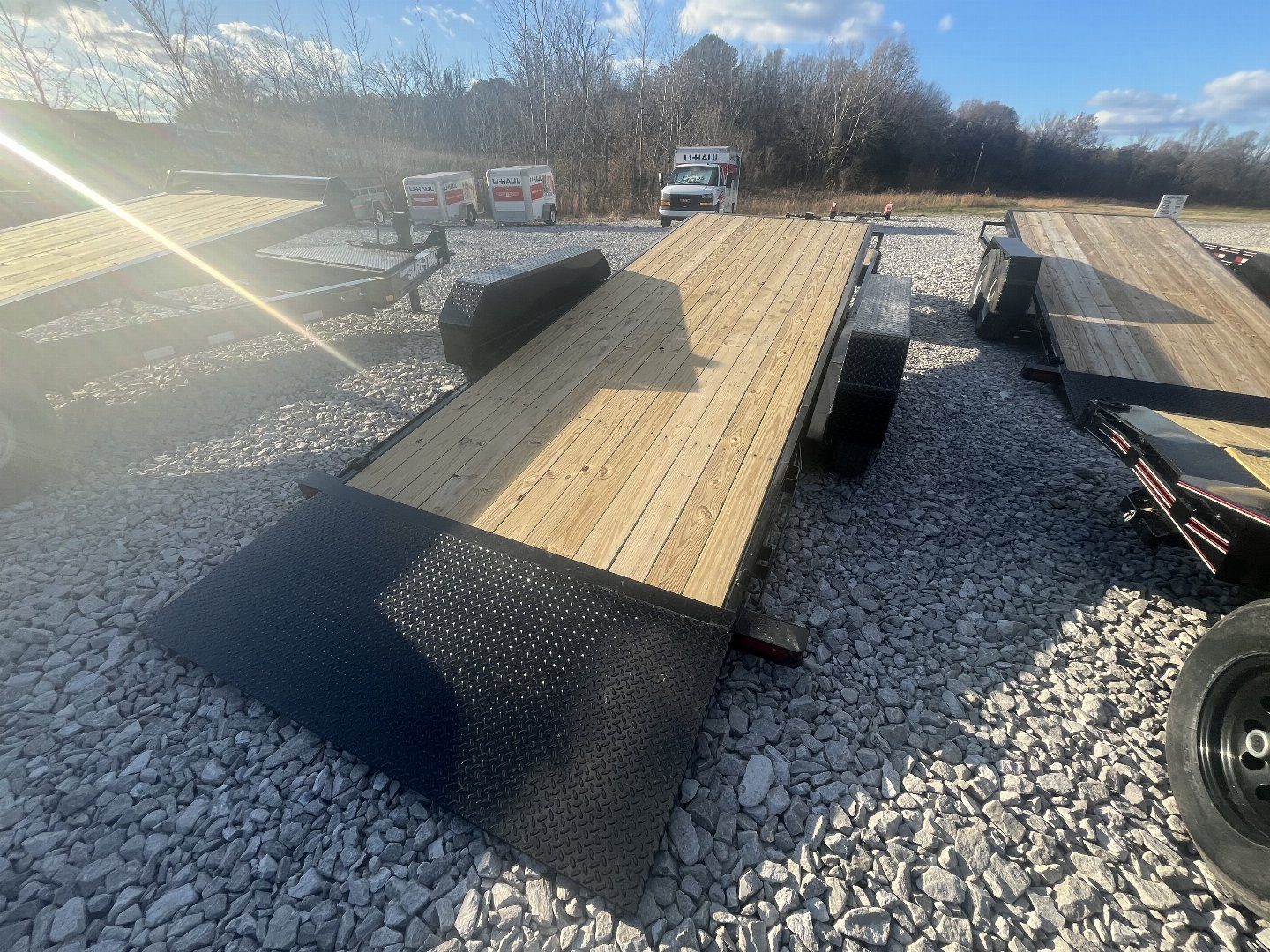 New 2025 Sure-Trac 2"X22 (18+4) TILT TRAILER 14K