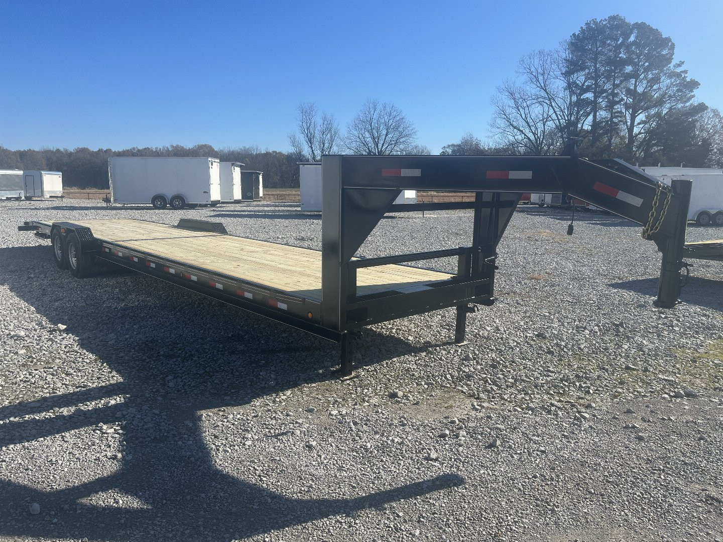 New 2025 Trailblazer 7x36' GOOSENECK 2-Car Hauler 14K