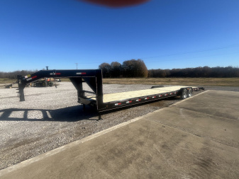 New 2025 Trailblazer 7x36' GOOSENECK 2-Car Hauler 14K