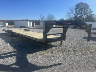 New 2025 Trailblazer 7x36' GOOSENECK 2-Car Hauler 14K