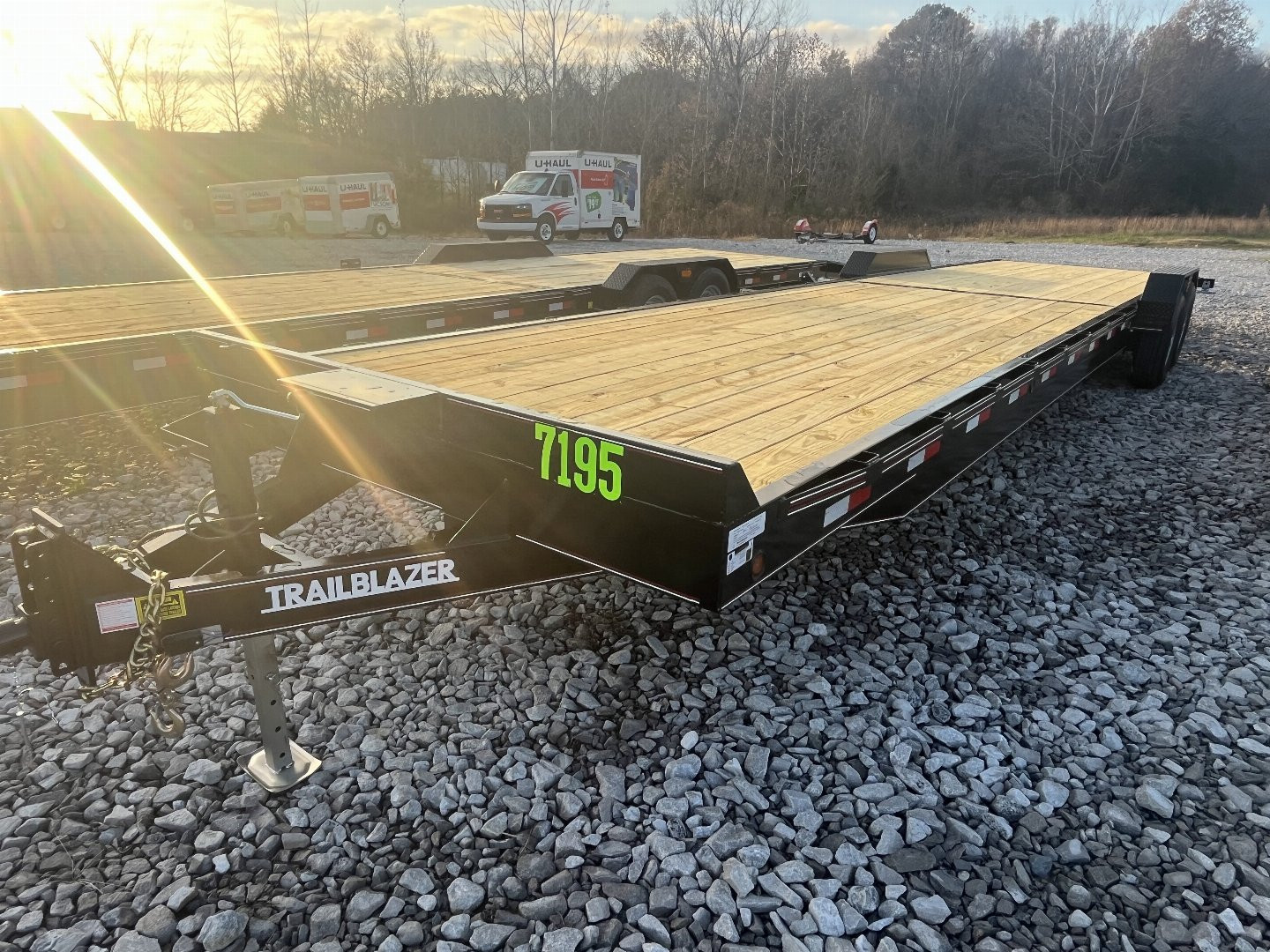 New 2025 Trailblazer 7x36 CARHAULER W/REMOVABLE FENDERS