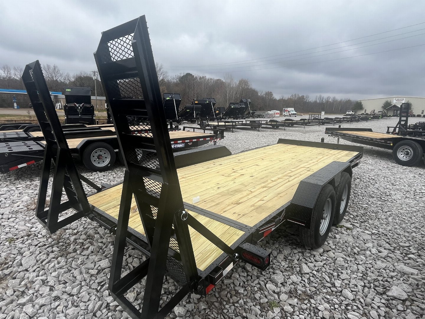 New 2025 Trailblazer 82x18 EQUIPMENT TRAILER 14K