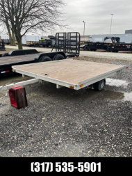 Used USED 2002 RRN 1 AXLE Flatbed Trailer (GVW:2000)