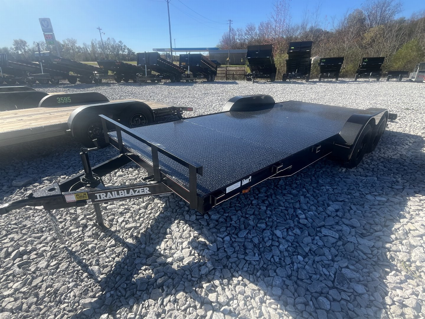 New 2025 Trailblazer 82X18 (16+2) CARHAULER STEEL DECK