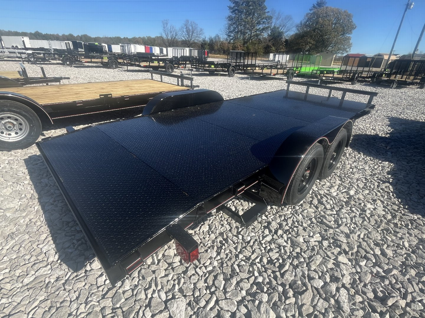 New 2025 Trailblazer 82X18 (16+2) CARHAULER STEEL DECK