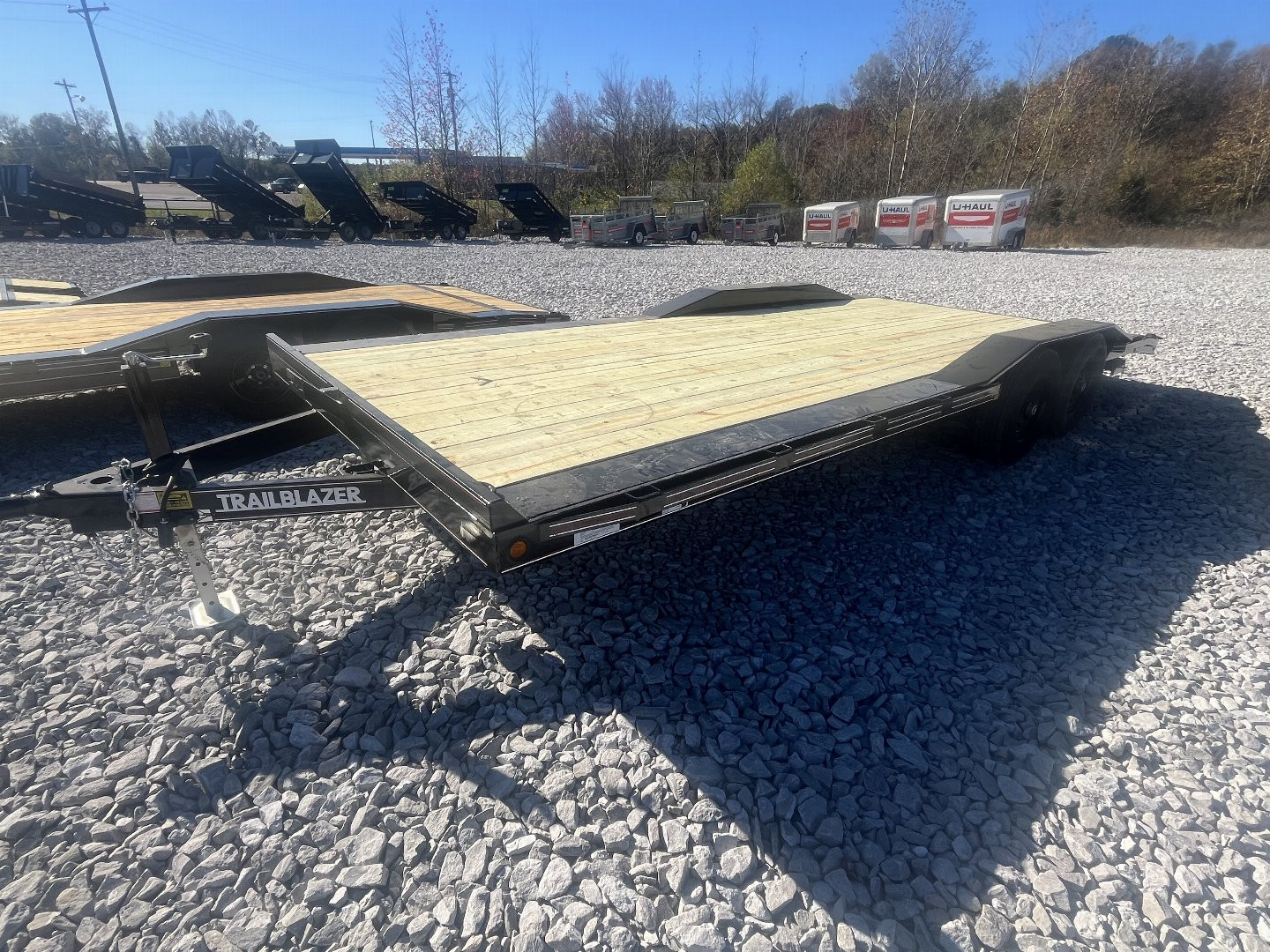 New 2025 Trailblazer 102X20 (18+2) CAR HAULER 10,400 GVWR DRIVEOVER FENDERS