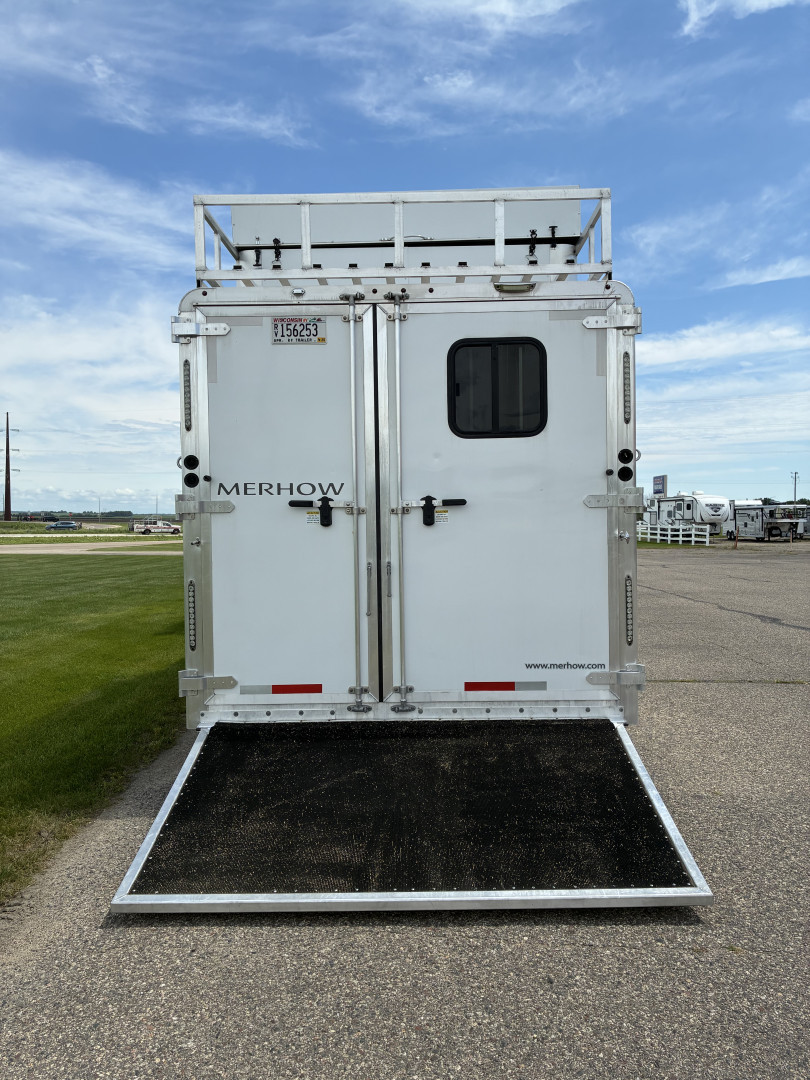 Used 2021 Merhow 4H 14LQ Horse Trailer