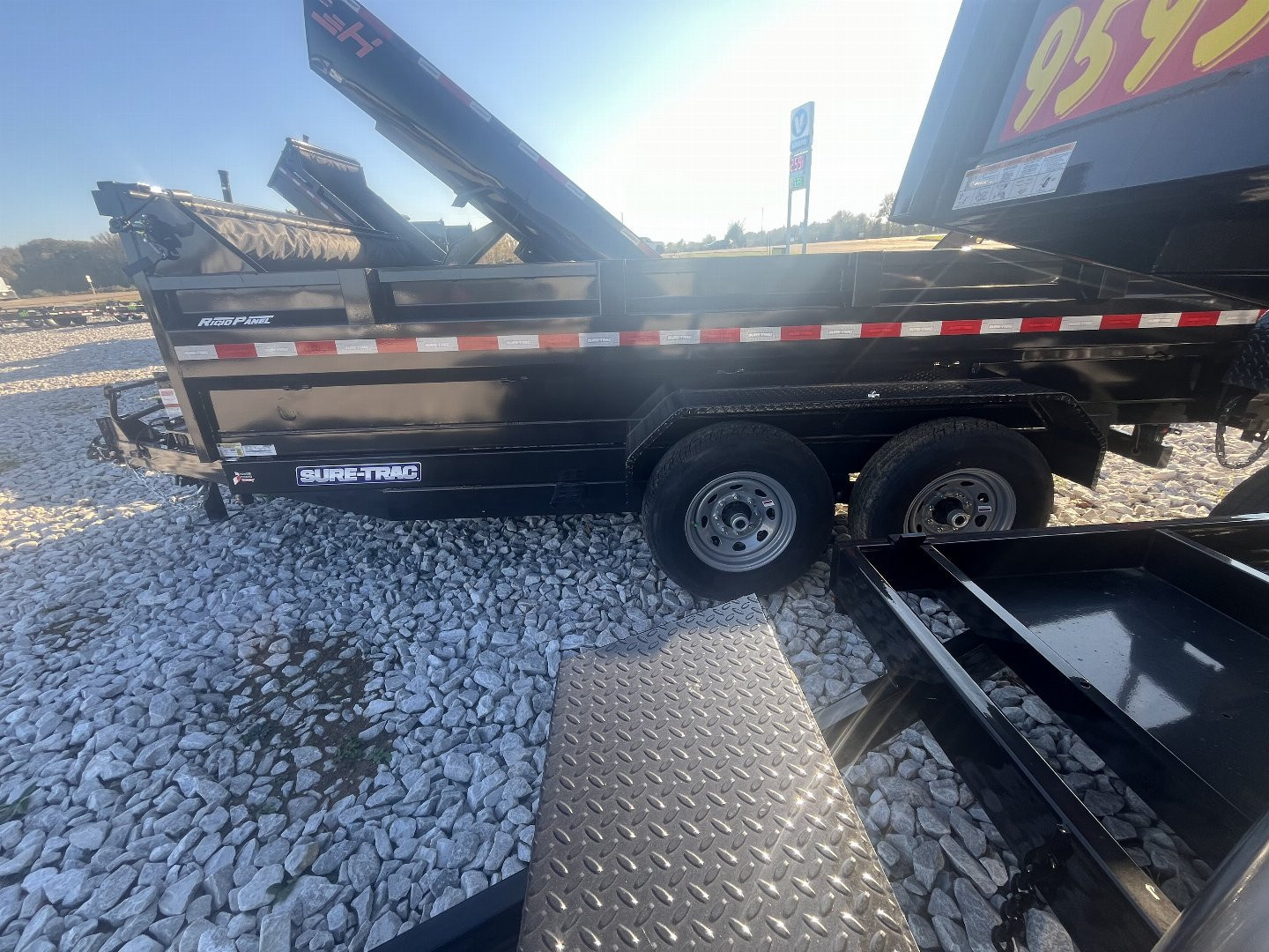 New 2025 Sure-Trac ST82X14 DUMP TRAILER 14K