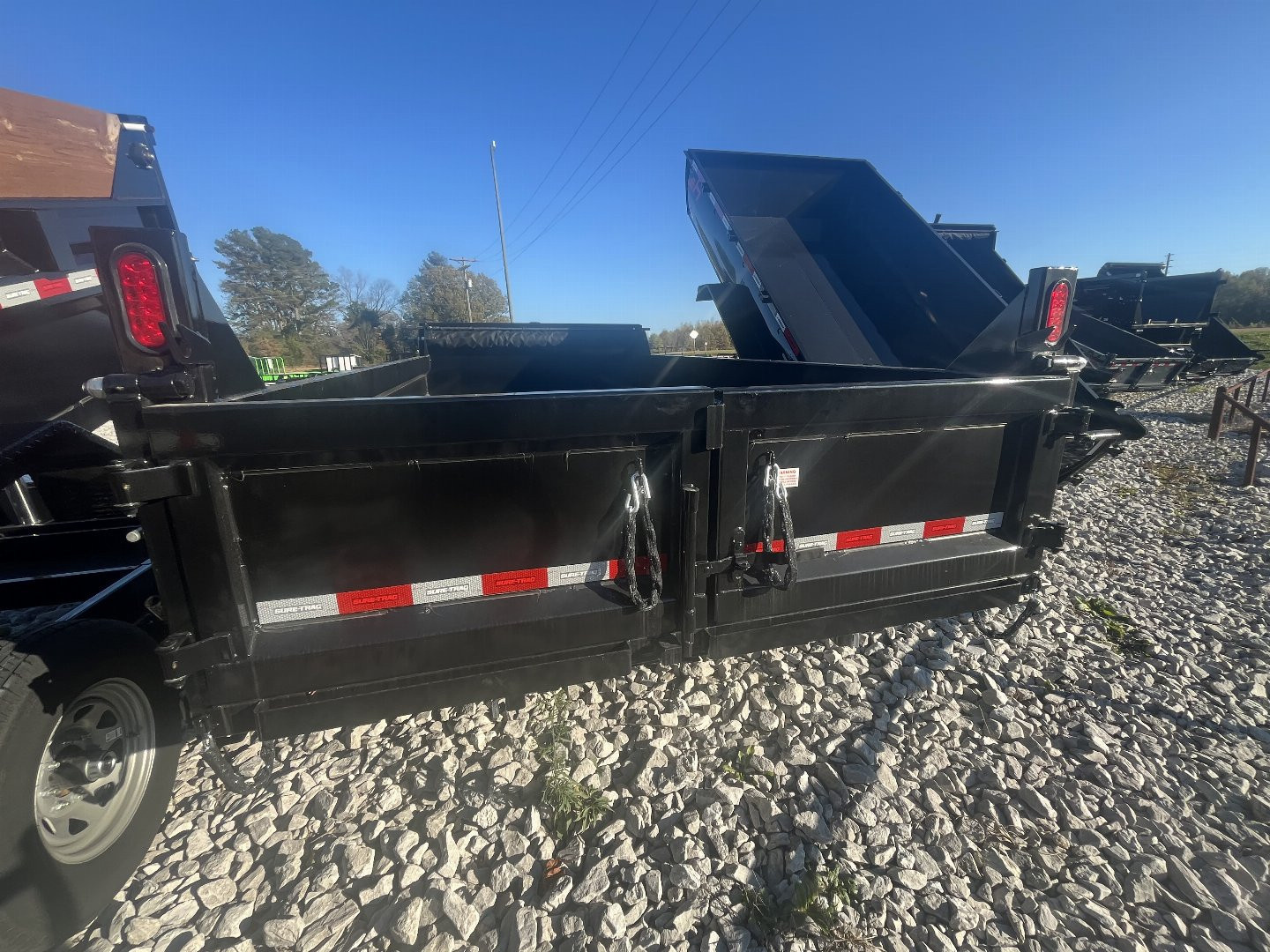 New 2025 Sure-Trac ST82X14 DUMP TRAILER 14K