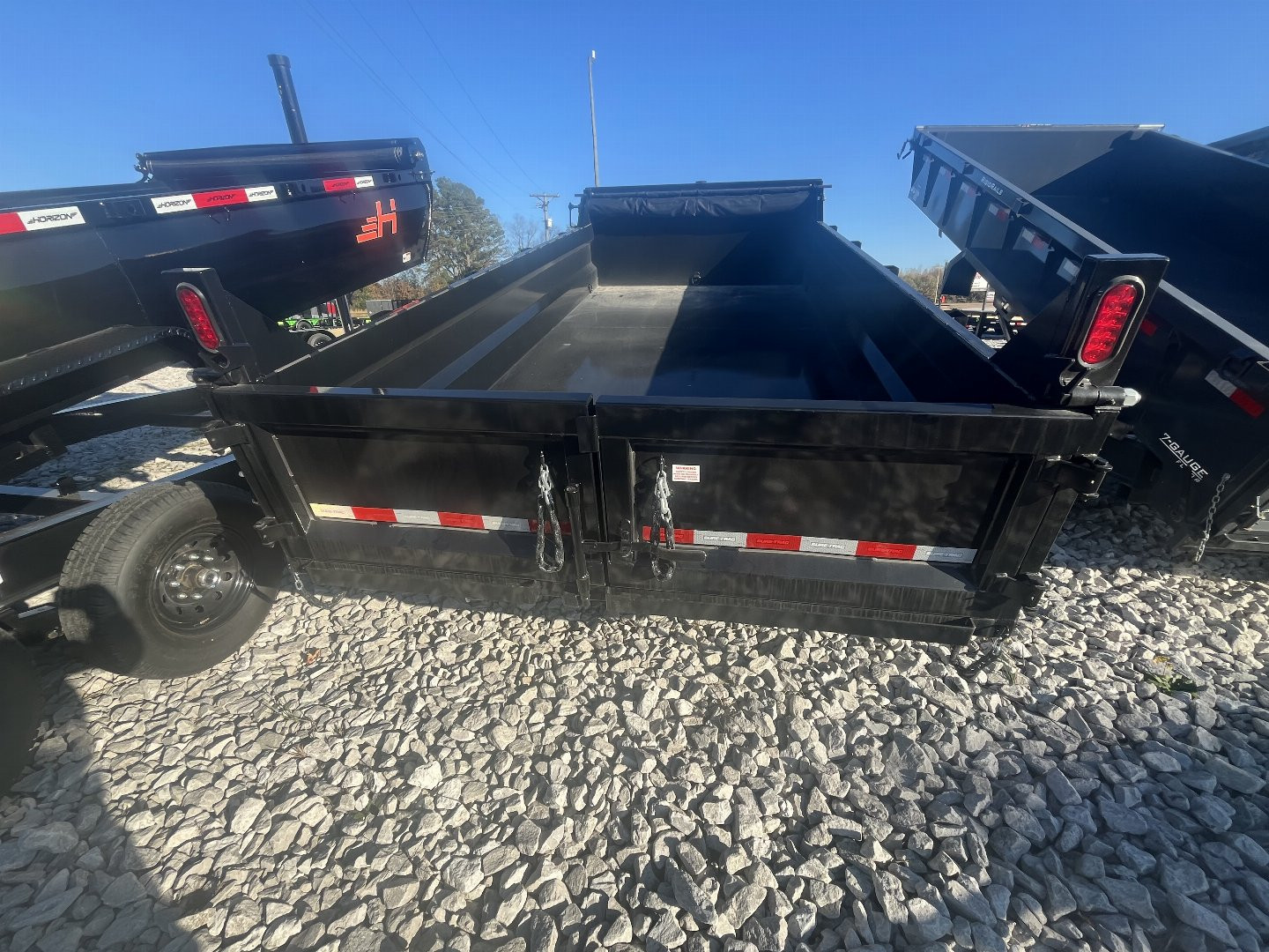 New 2025 Sure-Trac ST82X14 DUMP TRAILER 14K