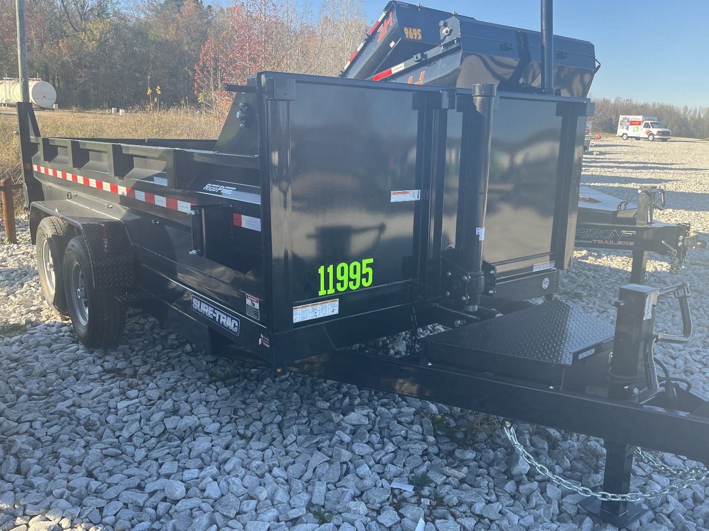 New 2025 Sure-Trac ST82X14 DUMP TRAILER 14K